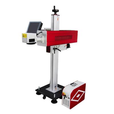 China Portable Laser Marking Engraving Machine For Wood Production Line Galvo Scanning for sale