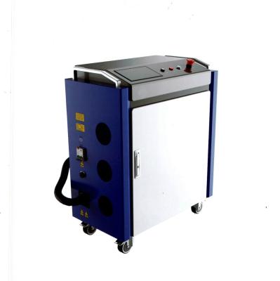 China Mobile Laser Rust Removal Machine / Precise Laser Rust Removal Equipment for sale