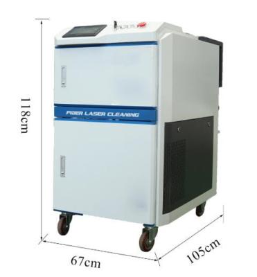 China 100 Watt 200 Watt Laser Surface Cleaning Machine For Paint Removal for sale