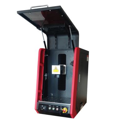 Chine Machine automatique incluse d'inscription de laser de fibre du foyer 50W à vendre