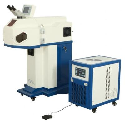 China Integrated 60W 100W Laser Spot Welding Machine For Jewelry Chain Making for sale