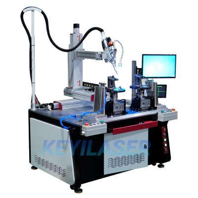Chine Double machine de soudure laser de l'axe 1000W de la position quatre de travail pour le métal à vendre