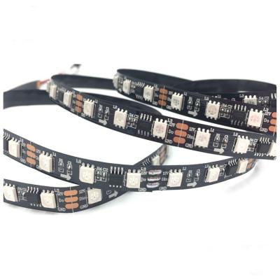 China Color Changeable 3600Dot/M2 P16.6mm 12v Addressable Rgb Strip String for sale