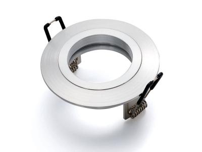 China Flat Surface 68mm Cut Out Downlight Led Ceiling Light Housing Frame for sale
