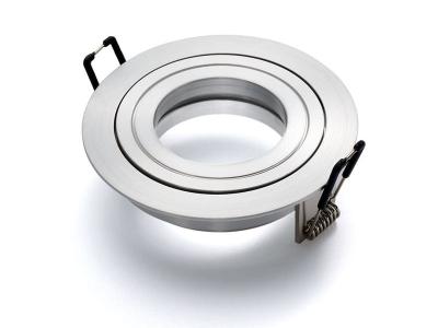 China spring loaded  GU5.3 Low Profile Led Recessed Lighting Trim Housing for sale