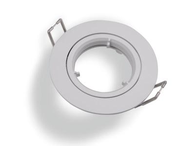 China O chuveiro de prata inclinado 84mm Rotatable de Embeded Recessed a iluminação da guarnição à venda