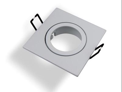 China Directional φ84mm Gu10 Recessed Downlight Trim Rings for sale