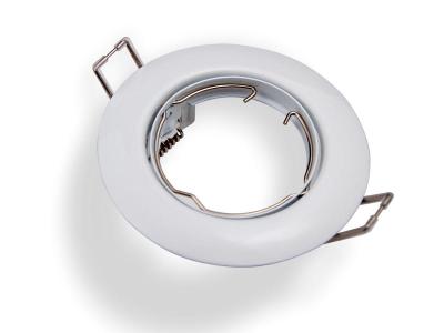 China Oval Pin Hole 80mm 240V  Halogen Gu10 Downlight Fitting for sale