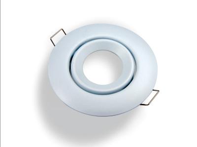 China Heat Dissipating Adjustable Round 90mm 3 Inch Led Trim Lamp Cups for sale