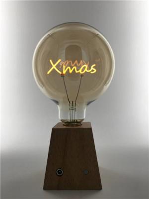 China Vintage llevado 4w brillante Edison Light Bulb de Navidad E27 de 240lm G125 en venta