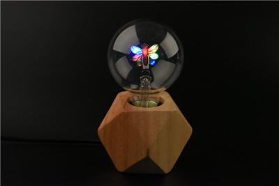 China RoHS E17 5W Exposed Virtual Globe Decorative Filament Bulb for sale