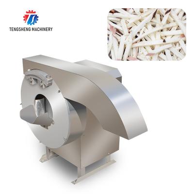 China Carrot Slicing Cutter 1500KG/H Potato Chips Making Machine for sale