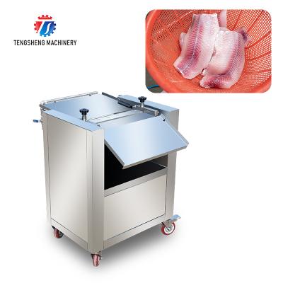 China 380V Automatic Fish Peeling Machine Salmon Skin Peeler for sale