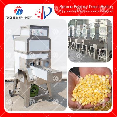 China Industrial Stainless Steel Corn Sheller Equipment , Automatic Sweet Corn Seed Removing Machine for sale