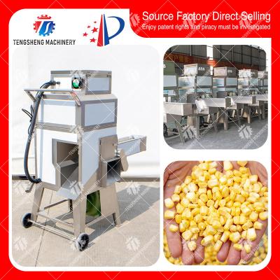 China Sweet Corn Processing Equipment , Waxy Corn Deseeding Vegetable Processing Equipment for sale