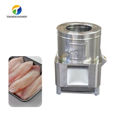 China Alterable Blades Scales Flaking Fish Processing Machine Industrial SS Fish Scales Shelling for sale