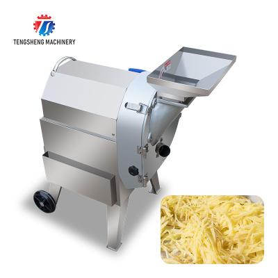 China Replaceable Gingers Potato Slicer Machine , Bulbous Root Vegetable Cutting Machine for sale