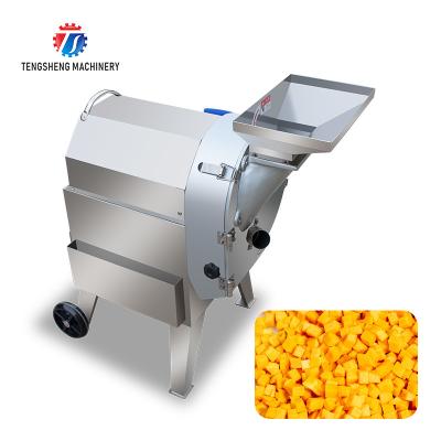China Taro Dice Cutter Machine Ultra Wide Cutter Head , Commercial Electric Vegetable Dicer for sale
