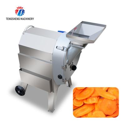 China Stainless Steel Potato Vegetable Dicer Machine Rotating Bezel Nonexpendable for sale