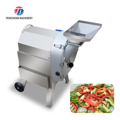 China 1.5KW 220/380V Industrial Stainless Steel Potato Slicer Machine TS-Q112A for sale