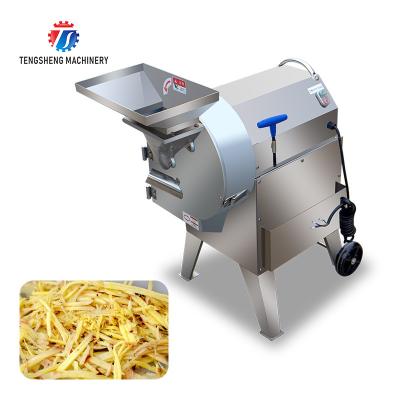 China 1.5KW Multifunctional Vegetable Dicer Machine multi Cutter Head for sale