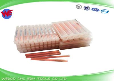 China EDM Electrode / EDM  Machine Parts M4 Copper Electrode Tapping 50 X 80 mmL Size for sale