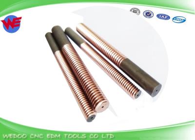 China M8 Tungsten Copper EDM Drill Electrodes , Rod Shape Copper Electrode For EDM for sale