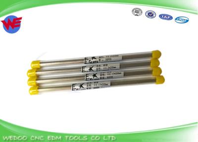 Chine Tubes en laiton durables de l'électrode EDM emballage de 0,2 x 200 mmL avec 50 PCs par tube à vendre