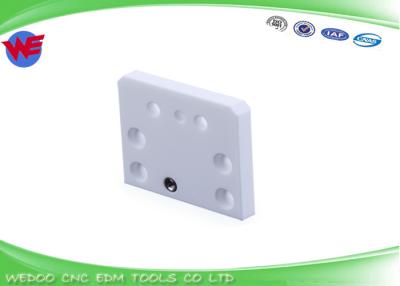 China CH301 EDM Consumable Parts Ceramic Chmer EDM Isolator Plate Upper 64x76x10T for sale