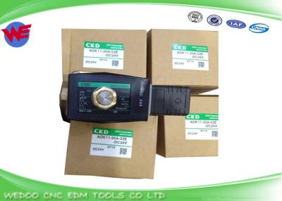 中国 Sodick EDMの予備品のためのADK11-20A-02E-DC24V CKDの電磁弁 販売のため