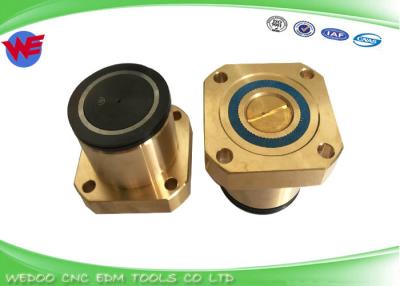 China Dia 40*32 Copper Pulley square EDM Parts Guide Wheel Pulley Assembly Ruijun WEDM for sale