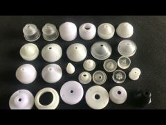 Ceramic Jet EDM Water Nozzle Flushing Plastic Upper 4mm / 6mm