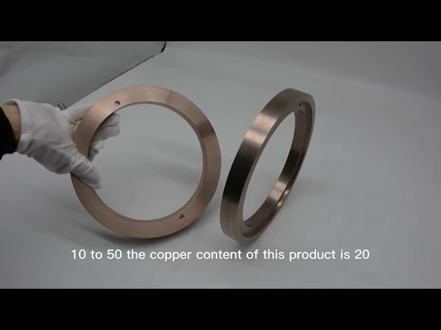 High Precision Machining Copper Tungsten Alloy W80Cu20 Ring Parts Hot Sale