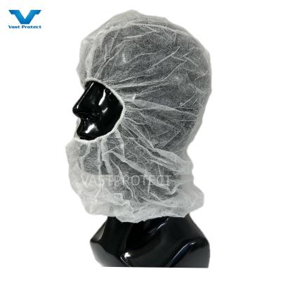 China 35 x 45 cm Capa de proteção de capuz não tecida de PP azul personalizada para tampa espacial resistente à poeira à venda