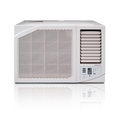 China 18000btu R410a window aircon mechanical control cooling only remote control for sale