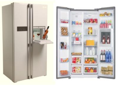 China BCD-580WT 580L side by side fridge with water dispenser mini bar for sale