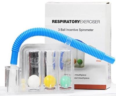 China Patient Incentive Spirometer Inhale Or Exhale Pneumonia Treatment After Surgery CE / ISO for sale