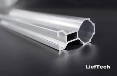 China T forma de ranura de aluminio aleación de tubería de aluminio ranurado OD 28mm en venta