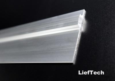 China Tubo de perfiles de aluminio con montaje de destornillador de borde de retención en venta