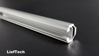 China Thickness 1.7mm Anodized Aluminum Tube Pipe With Groove ISO9001 for sale