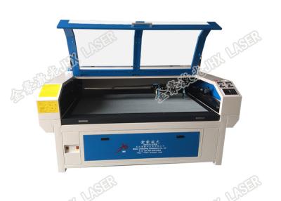 China High Speed Laser Cutting Machine Double Head Laser Cutter For Garment Labels for sale