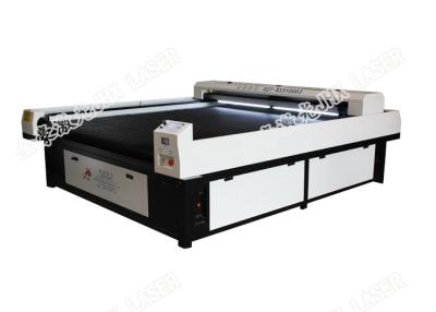 Китай Автомат для резки 100в лазера ткани воздушной подушки приглаживает и вырезывание высокой точности продается