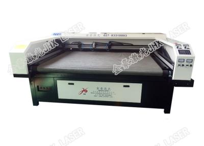 China Alto equipo del corte de la tela del poder del laser, cortador automatizado de la tela de la velocidad rápida en venta