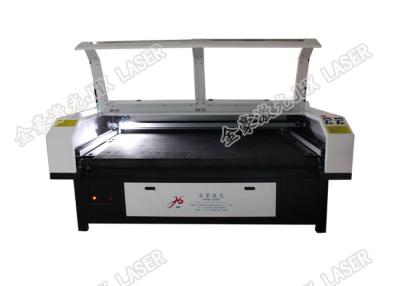 China Genuine Leather Non Metal Laser Cutting Machine , CCD Camera Co2 Laser Engraving Machine for sale