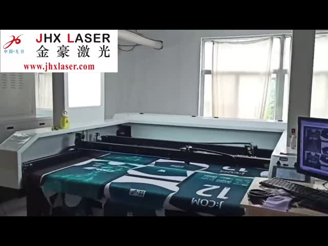 Custom Textile Laser Cutting Machine , High Precision Fabric Laser Cutter