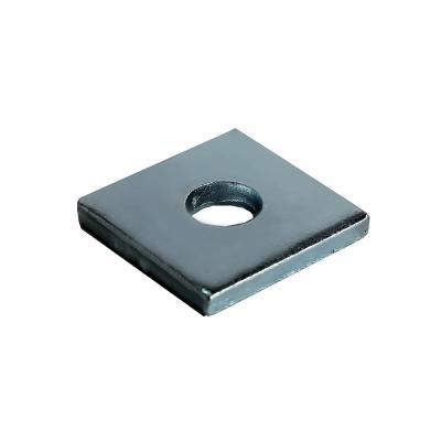 China Electrical Strut Channel Accessories Flat Plate Pipe 6mm Thickness 40mm Width for sale