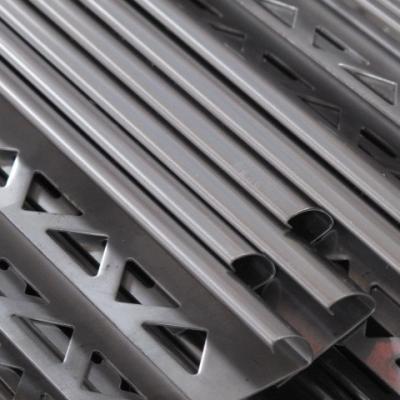 China Aluminio Hermoso azulejos de esquina de acero inoxidable de acero inoxidable perfiles LED en venta