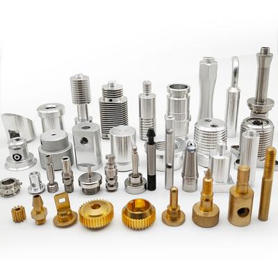 China Mini Precision Brass CNC Turning Parts Aluminum Stainless Steel Turned Parts for sale