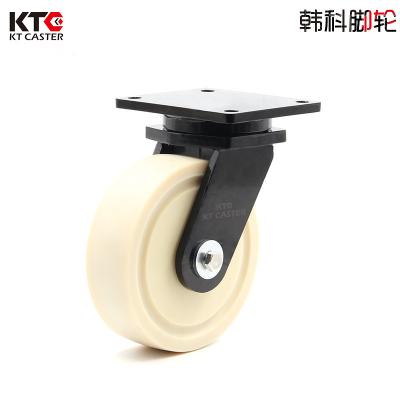 Chine roulettes freinées résistantes muettes de 1400kg 125mm/roulettes résistantes de rouleau à vendre