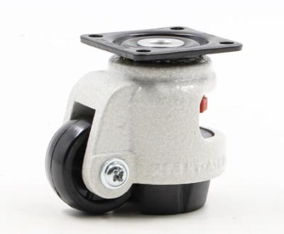 China Aluminum Alloy 1.5 Inch 42mm Heavy Duty Machine Casters 120KG for sale